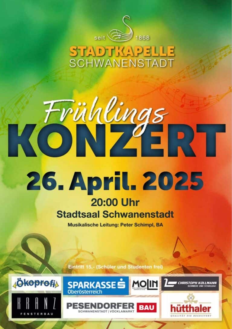 Ankündigung Frühlingskonzert 2025