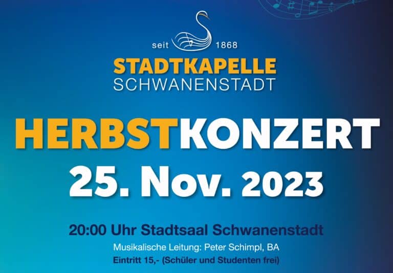 Ankündigung Herbstkonzert